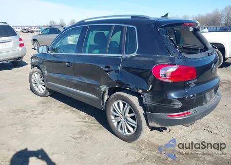 2013 Volkswagen Tiguan Se z USA, uszkodzony, nr VIN WVGAV7AX3DW552164